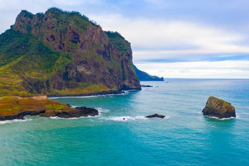 An amazing view of Ponta de Sao Lourenco, the island of Madeira, Portugal