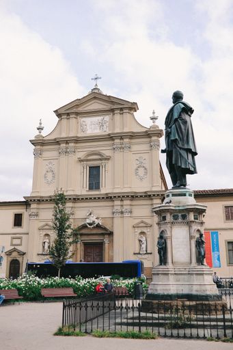 Morning photo from the streets of Florence city