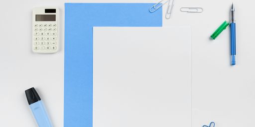 Multiple Assorted Collection Office Stationery Photo Placed Over Table