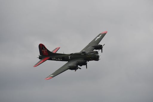 The Boeing B-17 Flying Fortress at Wings Over Houston Airshow 2022