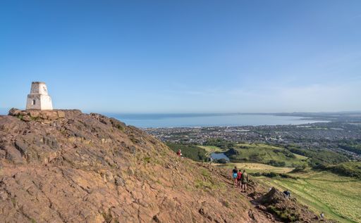 Arthur’s Seat located at Holywood Park in Edinburgh