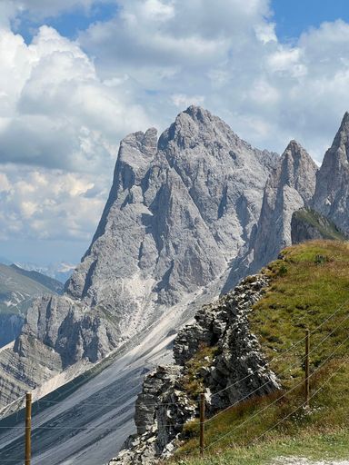 A beautiful mountainous alpine landscape