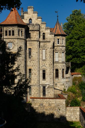the Ancient german Lichtenstein Castle