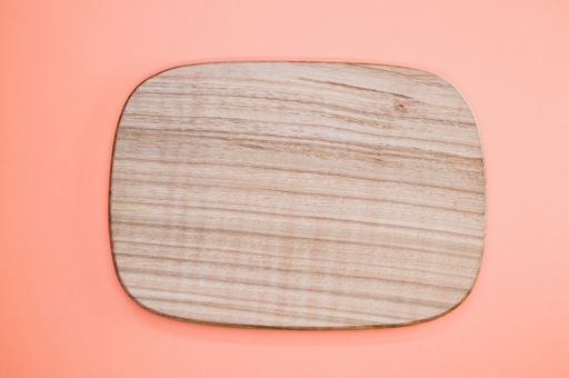 A top view of a cutting board