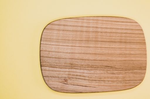 A top view of a cutting board