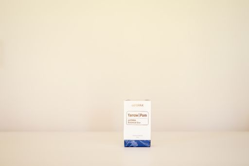 Illustrative editorial image of doterra essential oils on white background