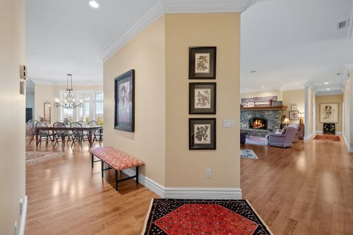 The interior of a cozy and comfortable house