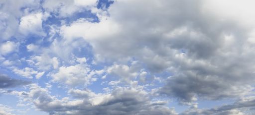 A beautiful low angle shot of clouds in the sky