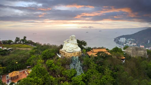 Aerial shot from Vung Tau Hil