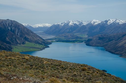 A closeup shot of the Peak Hill, Arthur's Pass, New Zealand