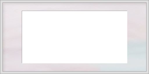 An empty white sheet with a white frame - empty space for text