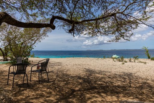 A beautiful scenery of a beach perfect for spending summer afternoons in Bonaire, Caribbean