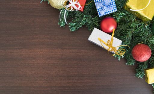 colored gifts of the Christmas season in different ways accompanied by a Christmas tree,lights and Christmas decorations ideal to send our loved one