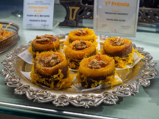 Delicia do Convento was the winner of the conventual sweets international show, Mostra Internacional de Doces conventuais, in Alcobaca, Portugal