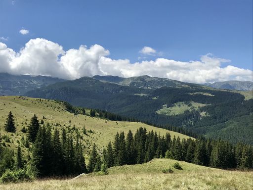 A beautiful scenery of Transalpina in Romania, Europe
