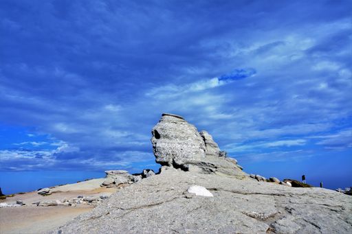 The Sphinx in Bucegi National Park, Romania - Natural rock formation
 ( Sfinx )