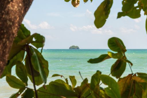 A beautiful shot of the ocean connecting with nature in Ao Nang Krabi, Thailand, Asia