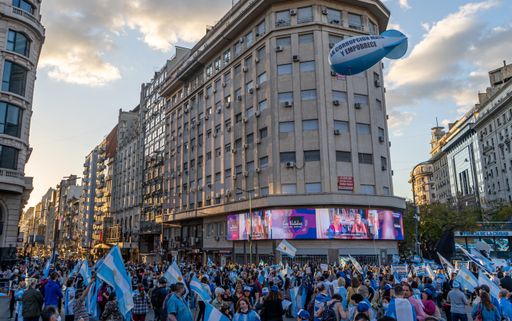Buenos Aires Argentina People protesting against the quarantine and the government's politics in Argentina