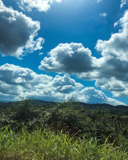 A beautiful mountainous landscape with breathtaking greenery