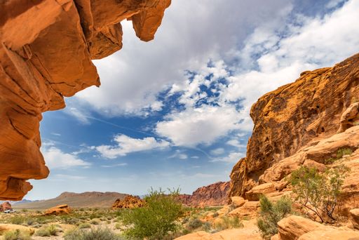 A scenic view of the Valley of Fire, Nevada, United States