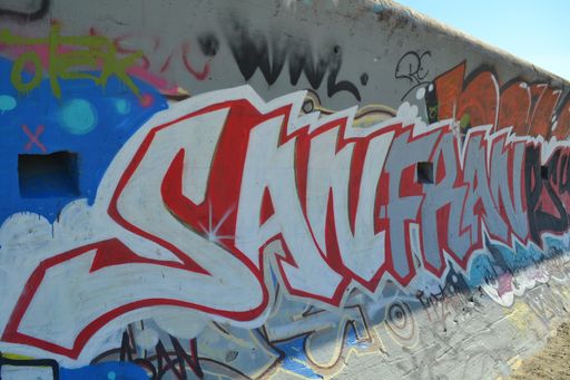 Ocean Beach, San Francisco street art
