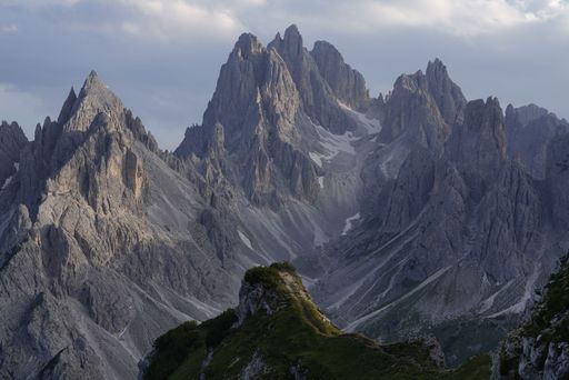 A beautiful shot of a mountainous landscape