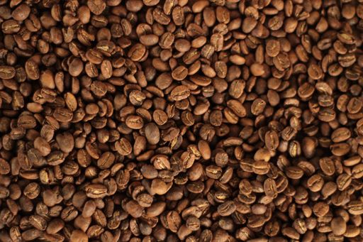 A closeup shot of coffee beans