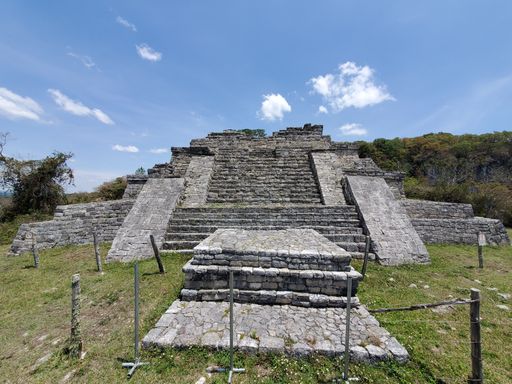 Chinkultic mayan ruins, Chiapas, Mexico near Montebello lakes