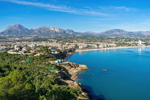 The city of Albir, Alicante Spain