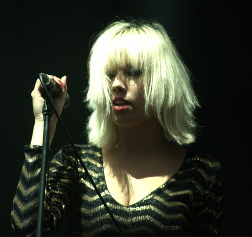 Bobby Gillespie and the rock band Primal Scream in performance at the Downs Festival, Bristol, England. 3 September 2016.