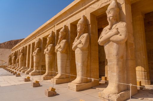 The Mortuary Temple of Hatshepsut in Egypt