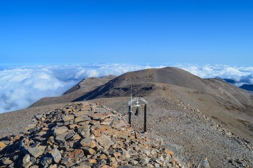 A mesmerizing landscape of Mount Ida in Crete, Greece