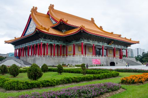 A beautiful shot of Liberty Square, Taiwan