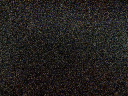A black static noise texture