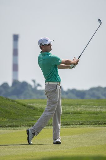 Professional Golfer Zach Johnson photographed at the 2016 United States Open Golf Championship Tournament.