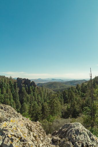 A scenic view of Penas Cargadas Hidalgo Mexique - El Chico National Park Mexico