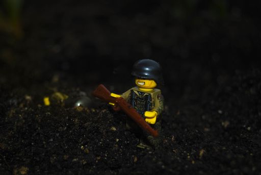 lego war with plants and nature