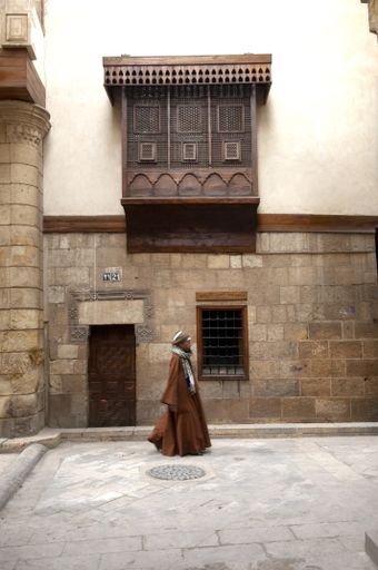 Cairo, Egypt. February 8th 2009
Beautiful Arabesque architecture Sharia Al Muizzl Li Din Allah, Near the famous Khan el khalili Bazaar, Cairo, Egypt