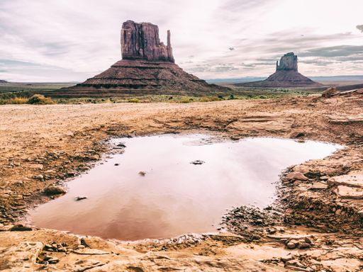 A beautiful view of Oljato-Monument Valley in Arizona, USA