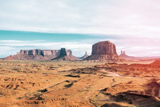 A beautiful view of Oljato-Monument Valley in Arizona, USA