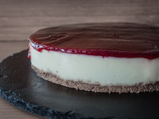 A closeup shot of a tasty homemade cake