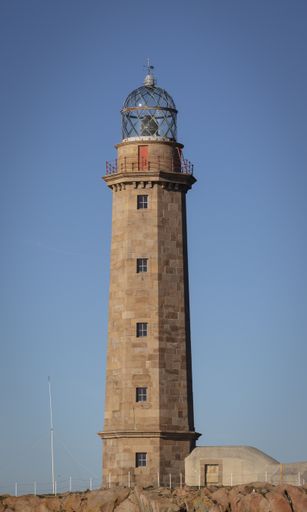 The Cape Vilan lighthouse in Camarinas, Galicia, Spain