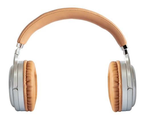 A high-quality wireless headphones on a white background