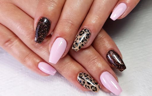 a professional modern gel manicure