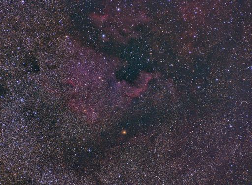 A beautiful view of North America Nebula
