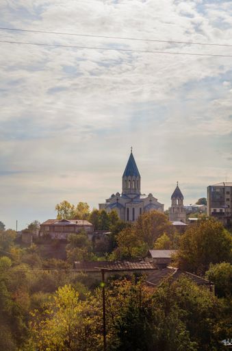 Holy Savior Cathedral, commonly referred to as Ghazanchetsots, is an Armenian Apostolic cathedral in Shushi, Nagorno Karabakh