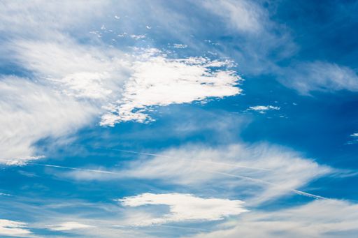 A low angle shot of the clouds in the sky during daytime