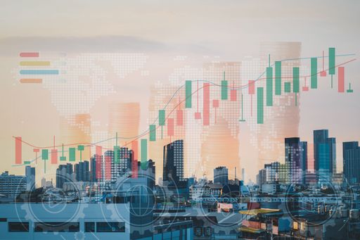 The concept of a business city and economic calculations through financial technology