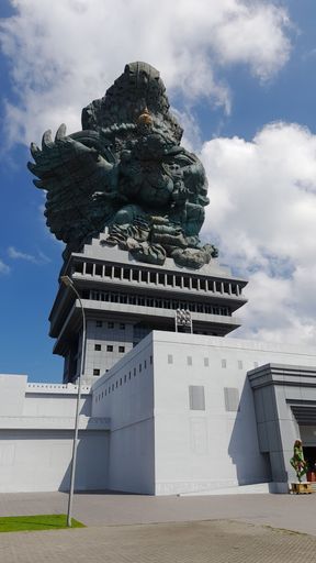 Garuda Wisnu Kencana Monument located in Bali.
This monument is so big and is one of the tallest monuments in the world
