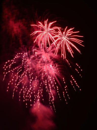Firework amusement entertainment, fun  at night